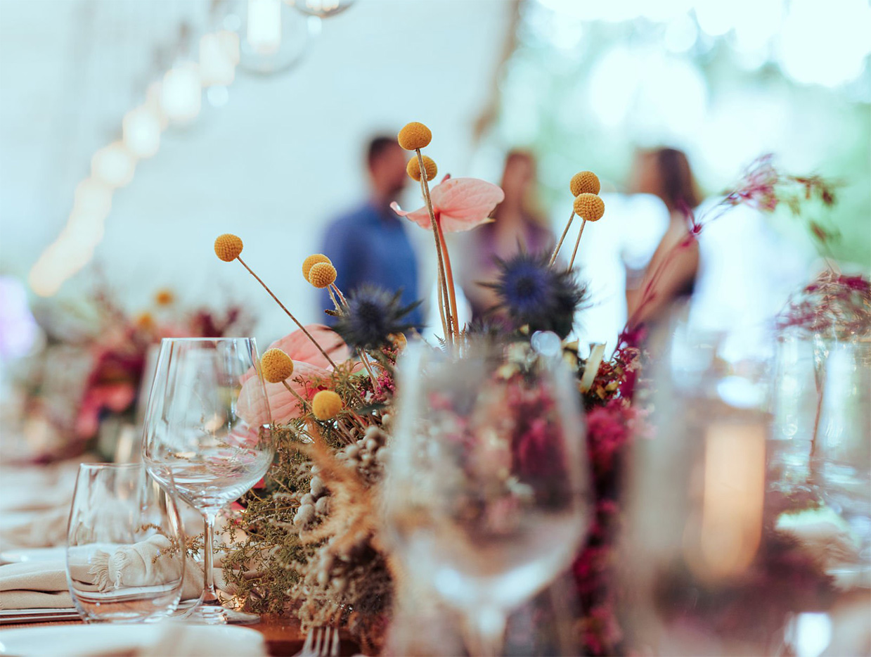 Party and event flowers by Bayview Floral